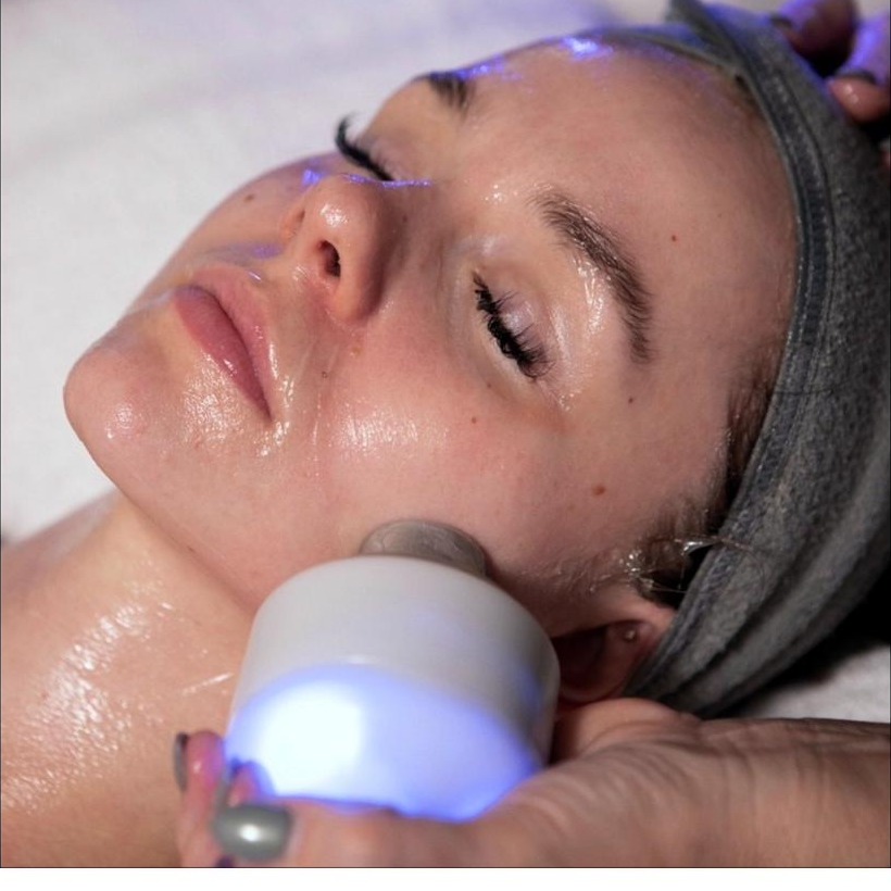 Neveskin cryo facial treatment at SkinnyGlow La Quinta